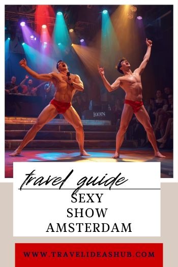 2 male strippers performing a show for women
