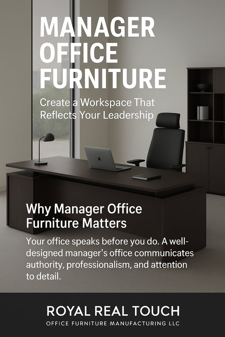 a poster advertising a business office