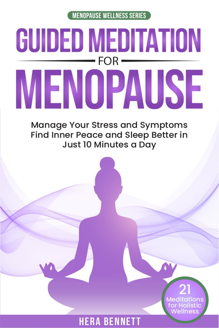 Guided Meditation for Menopause, menopause stress relief, menopause sleep
