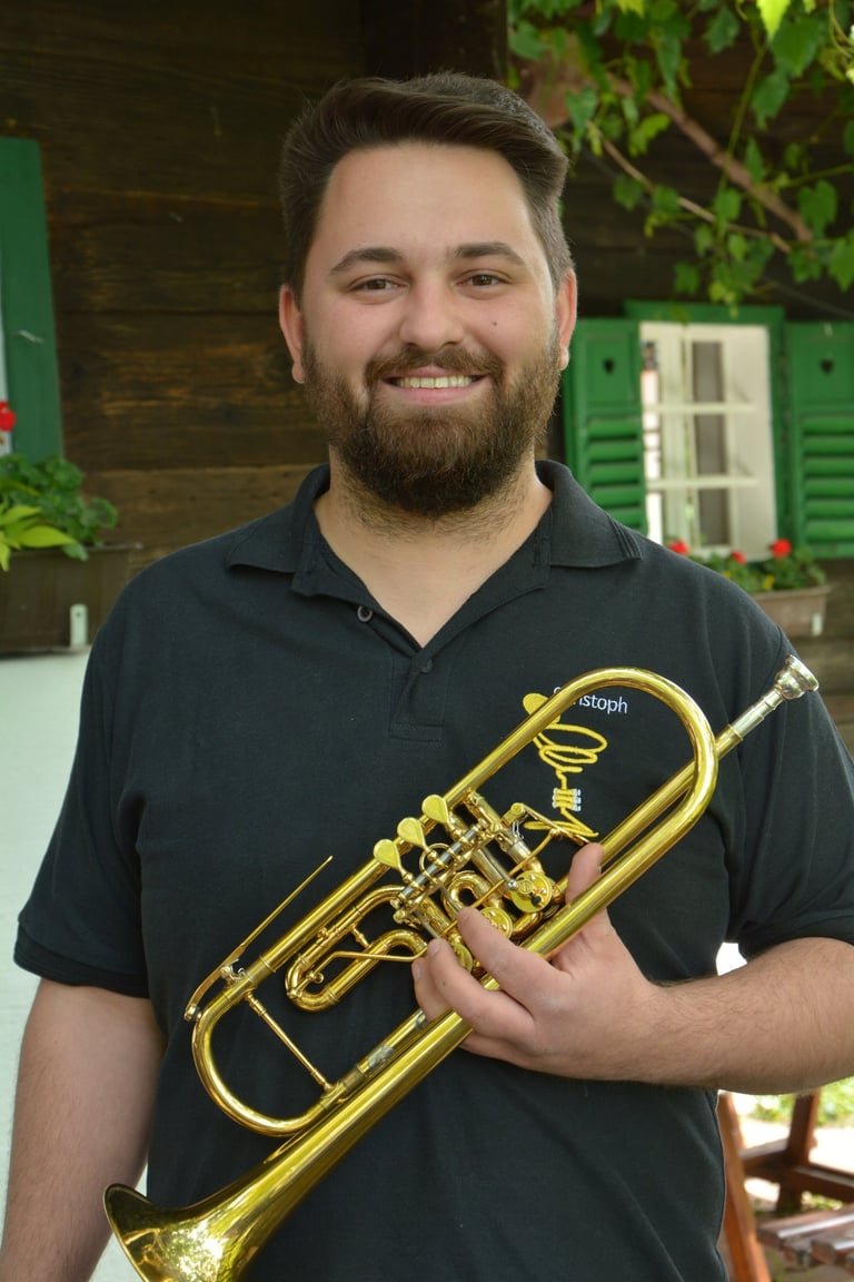 Christoph Koinegg - Trompeter und Flügelhornist von Brass Cuvée