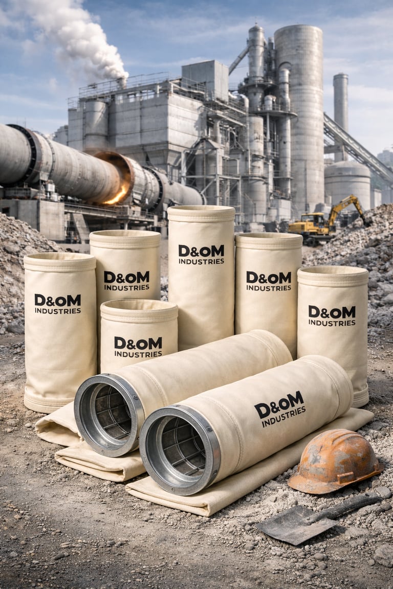 filterske vrece za cement d&om industries