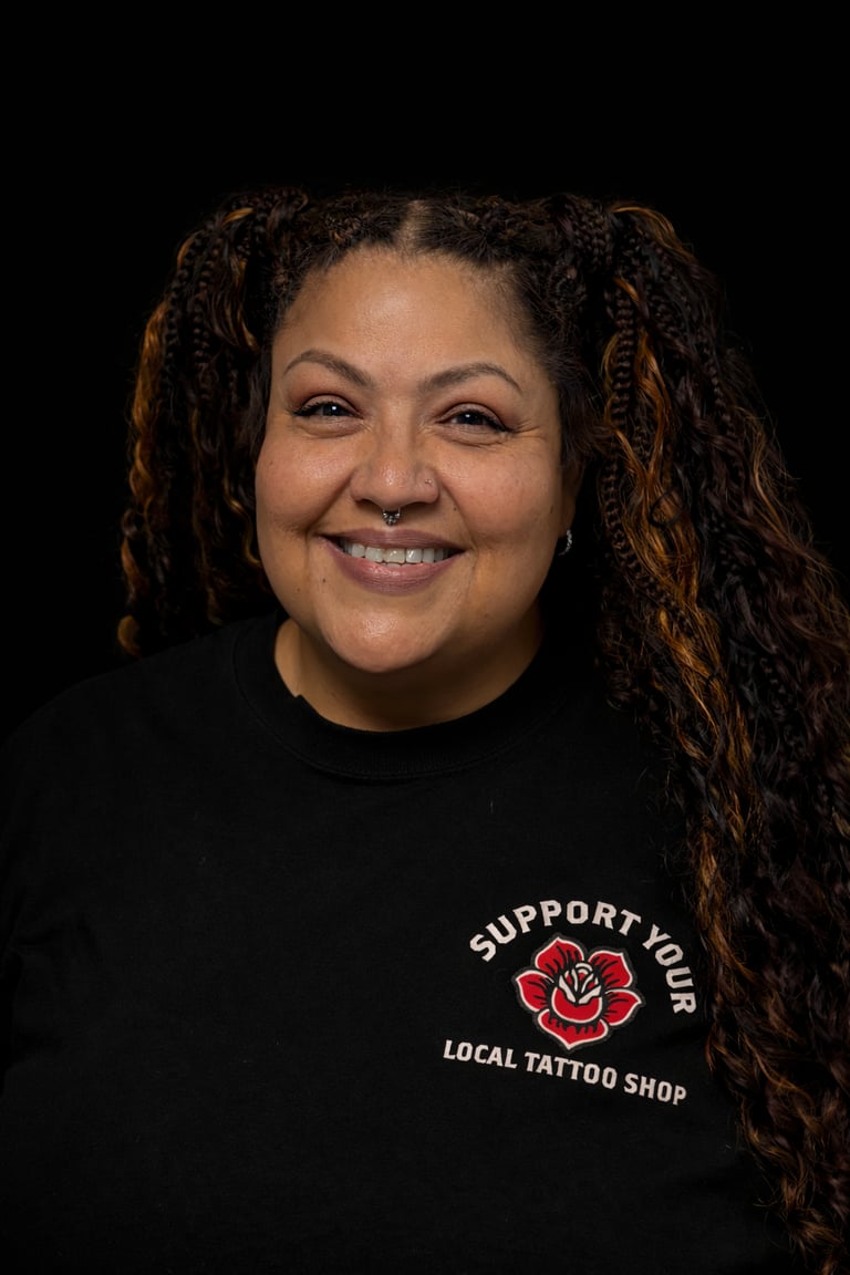 Marie is a piercer at aura tattoo studios