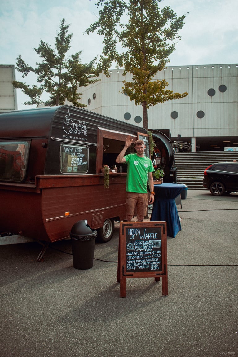 peppie & koffie foodtruck groningen catering fc groningen