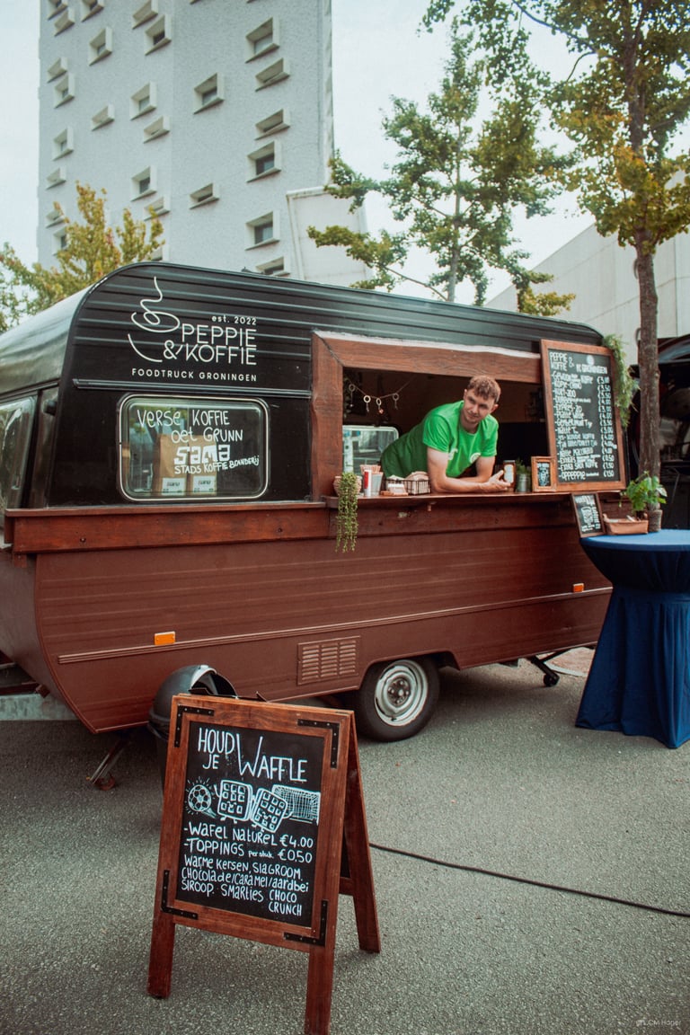 peppie & koffie foodtruck groningen catering fc groningen