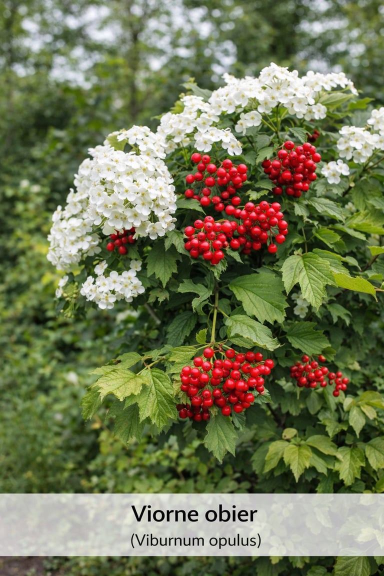 viorne obier arbuste ornemental espaces verts lotissement Belbeuf