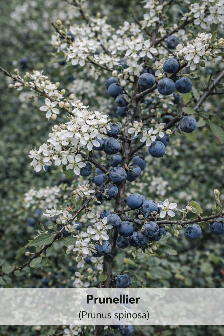 prunellier arbuste champetre plantation naturelle lotissement Belbeuf