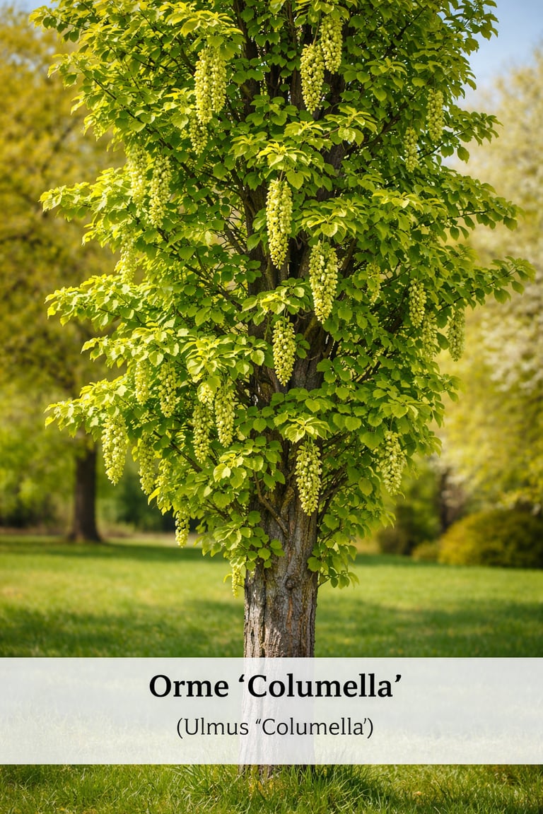 orme arbre d alignement amenagement paysager Domaine du Parc Belbeuf