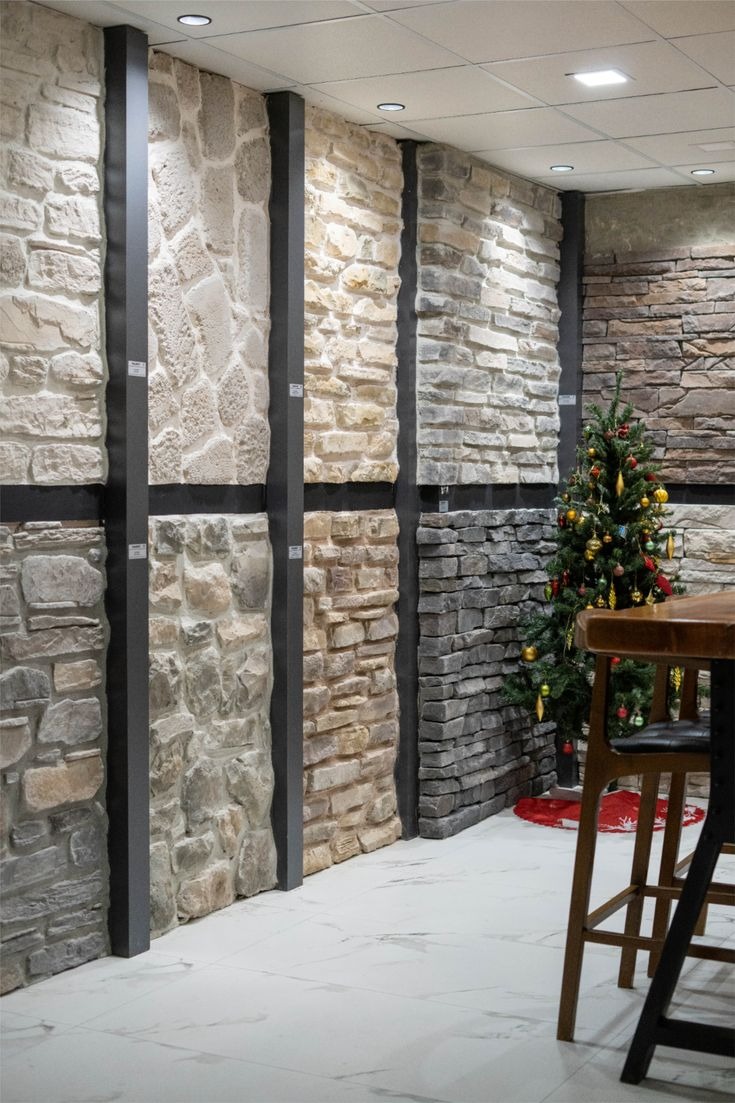 dış cephede kullanılan kültür taşı duvar detayı