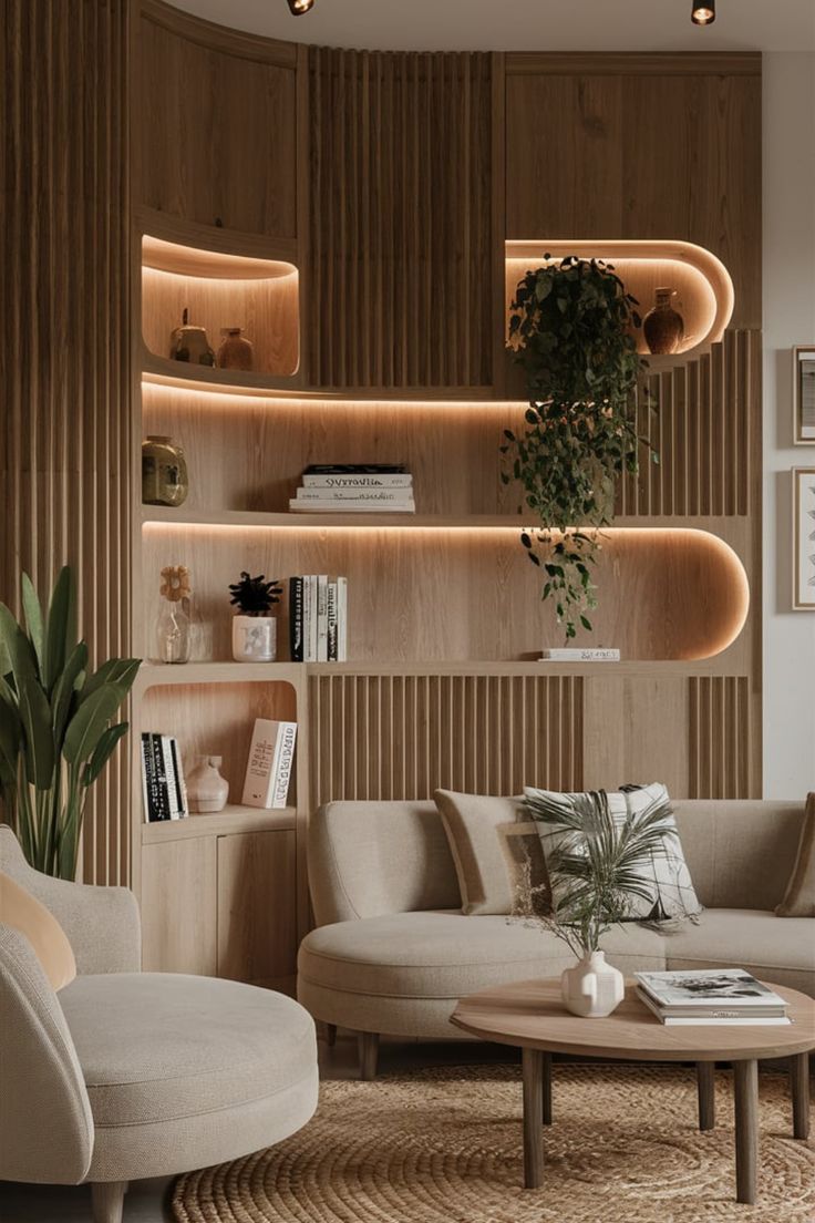 Modern iç mekân tasarımıyla yenilenmiş yaşam alanı