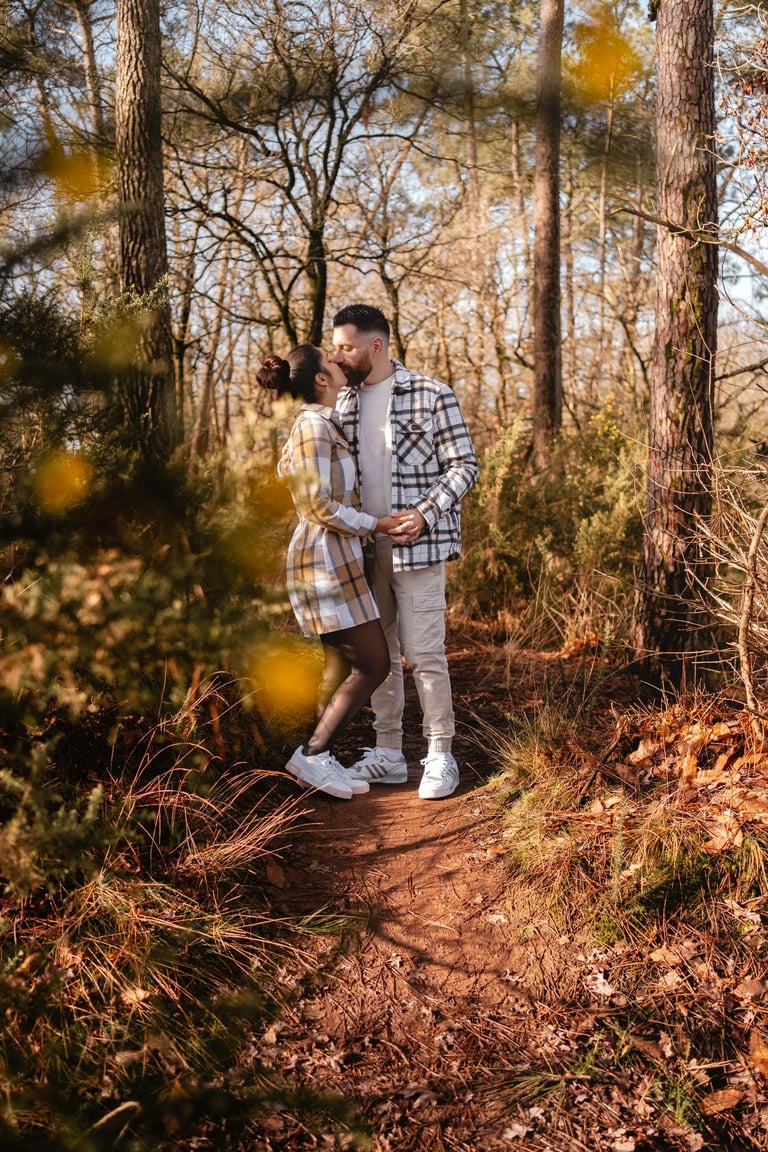 photographie de couple en extérieur à Guichen, Guignen, Baulon, Lassy