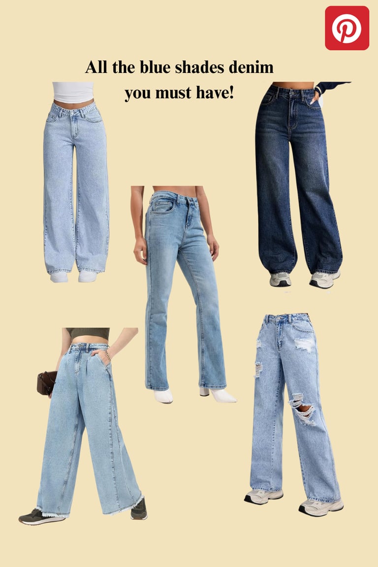 Blue denim 