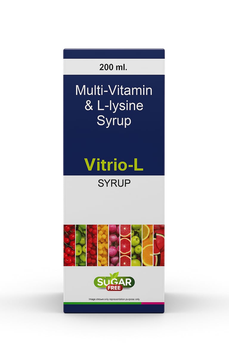 Vitrio-L - Multivitamin syrup from Strio Healthcare
