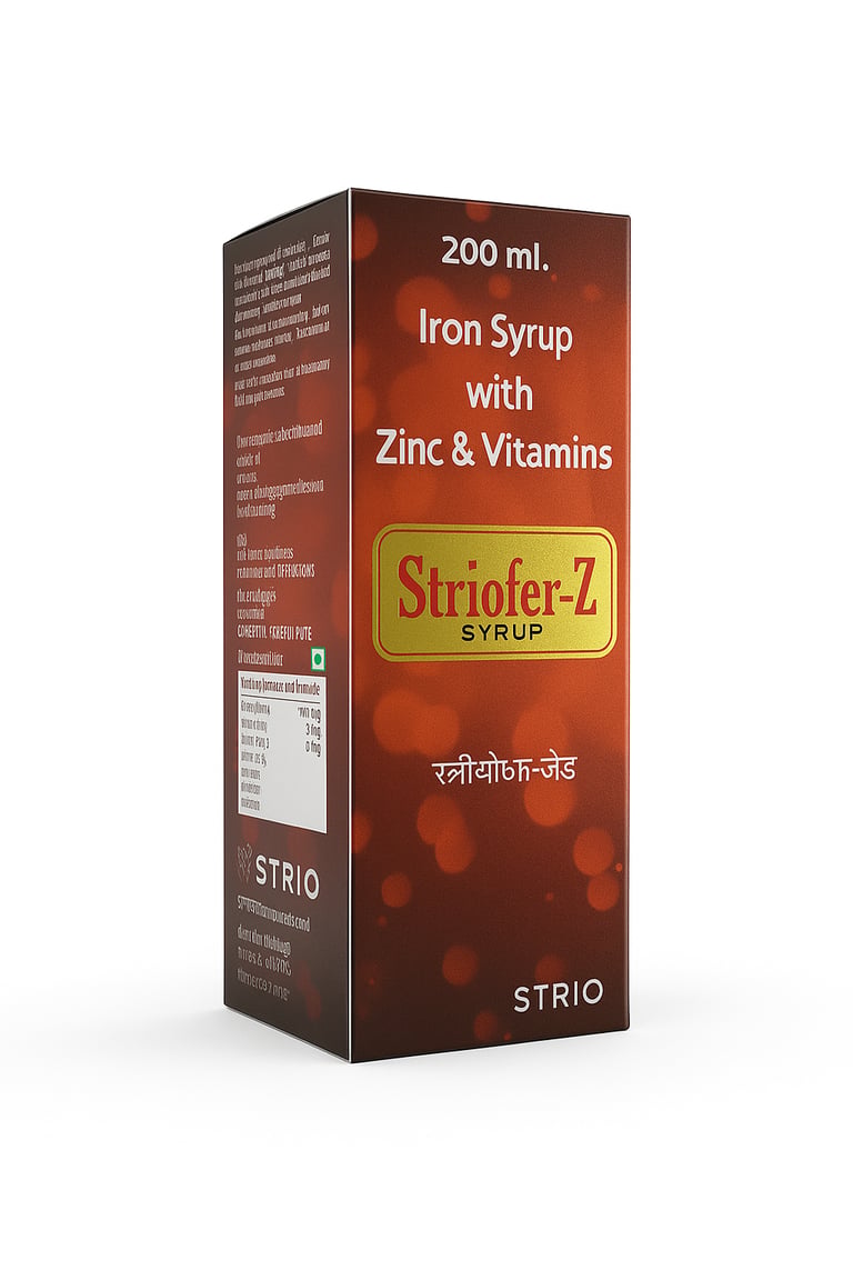 STRIOFER-Z SYRUP , IRON SYRUP BY STRIO HEALTHCARE