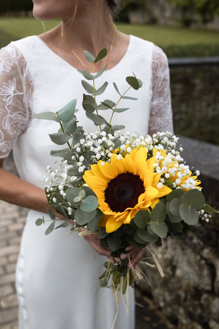 Bouquet de la mariée château d'anizy