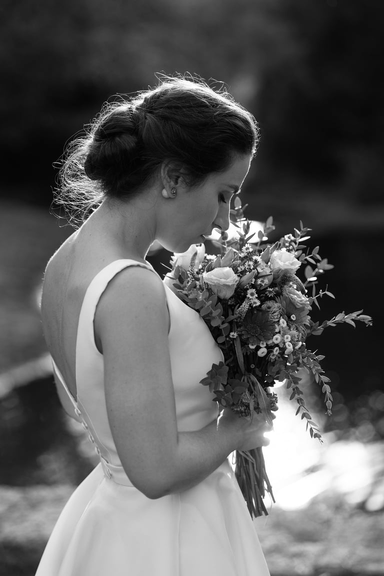 Portrait de la mariée