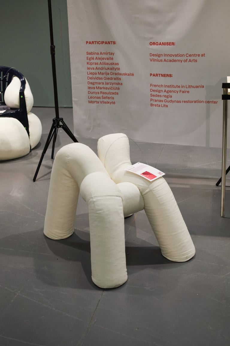 stockholm design week unique recycled chair