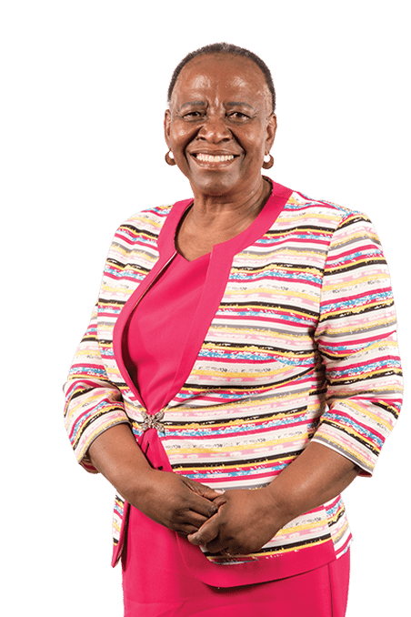 a woman in a pink jacket and pink pants