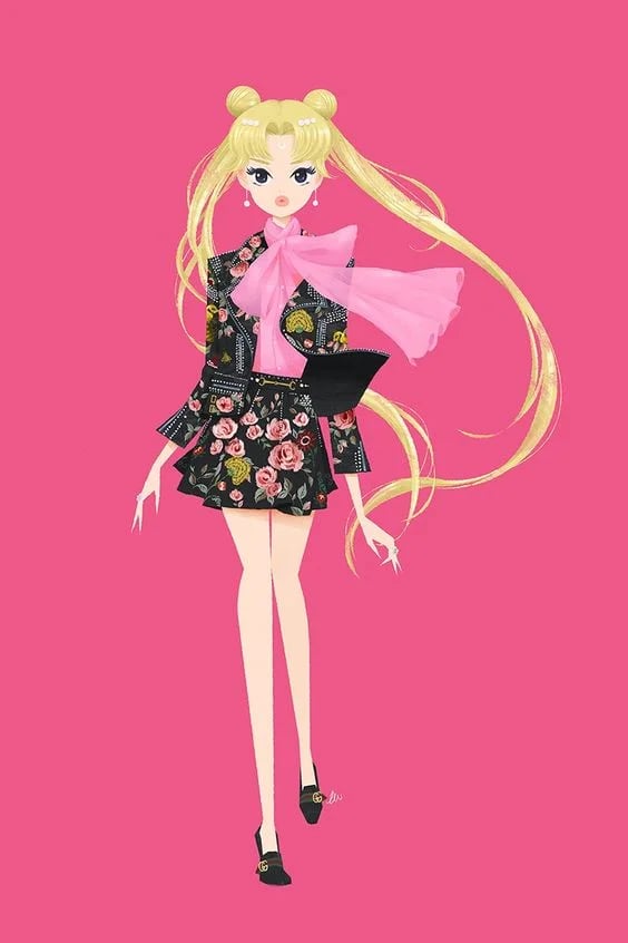 Gucci Sailor Moon | © Cookingwiththehamster