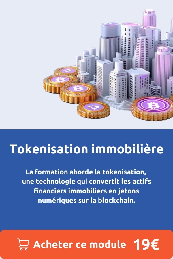 La tokenisation immobilière