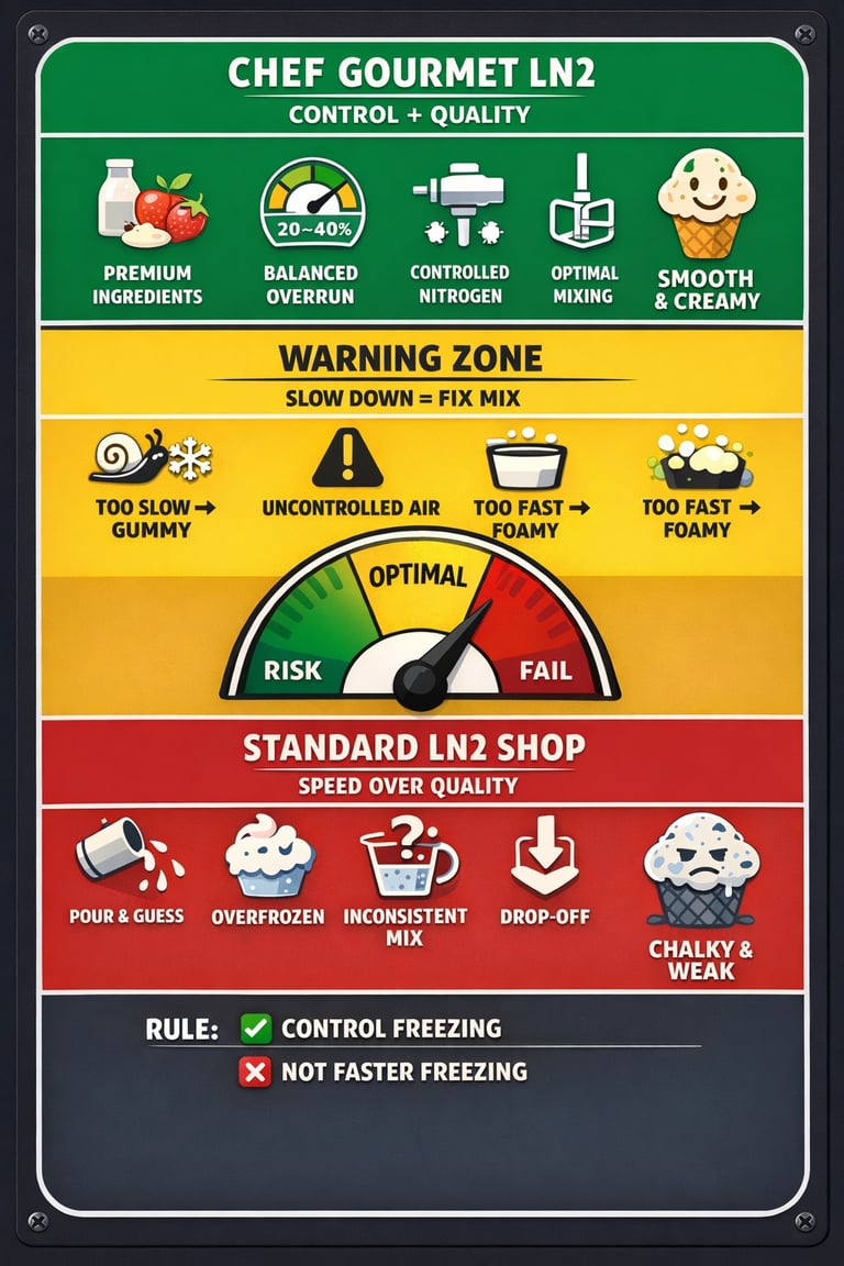 Chef Gourmet LN2 Ice Cream