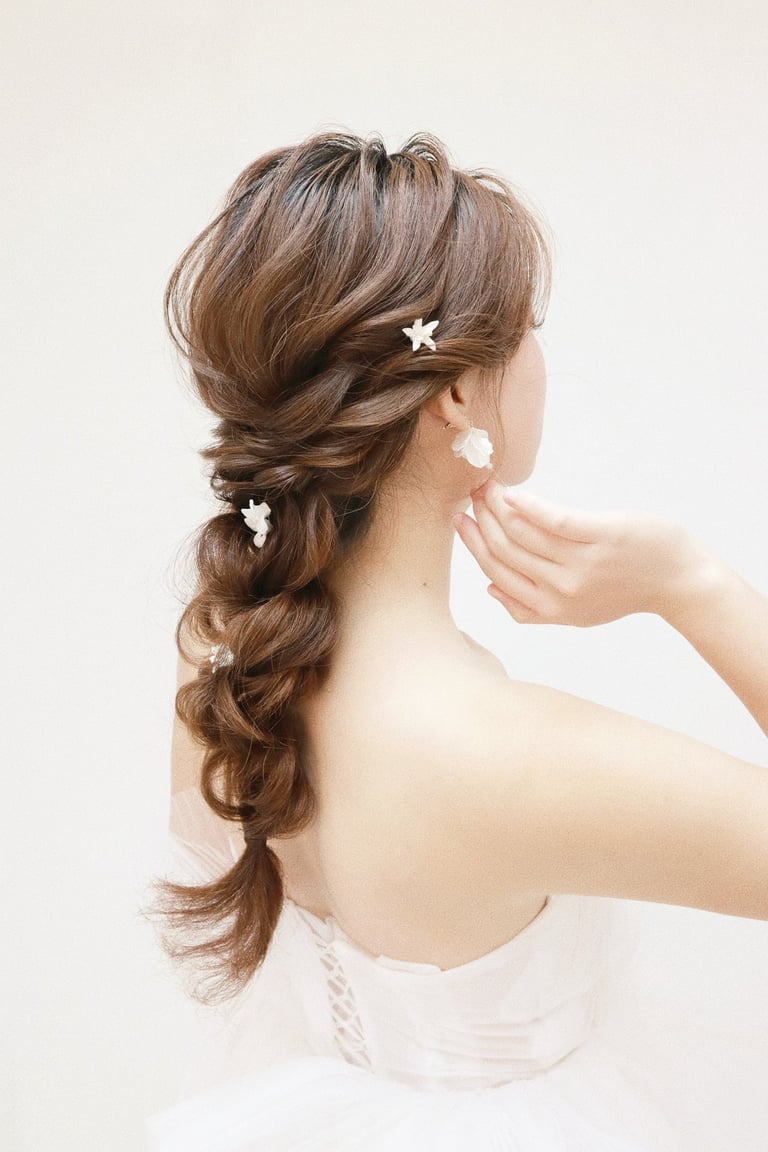 香港婚禮新娘化妝師-新娘髮型