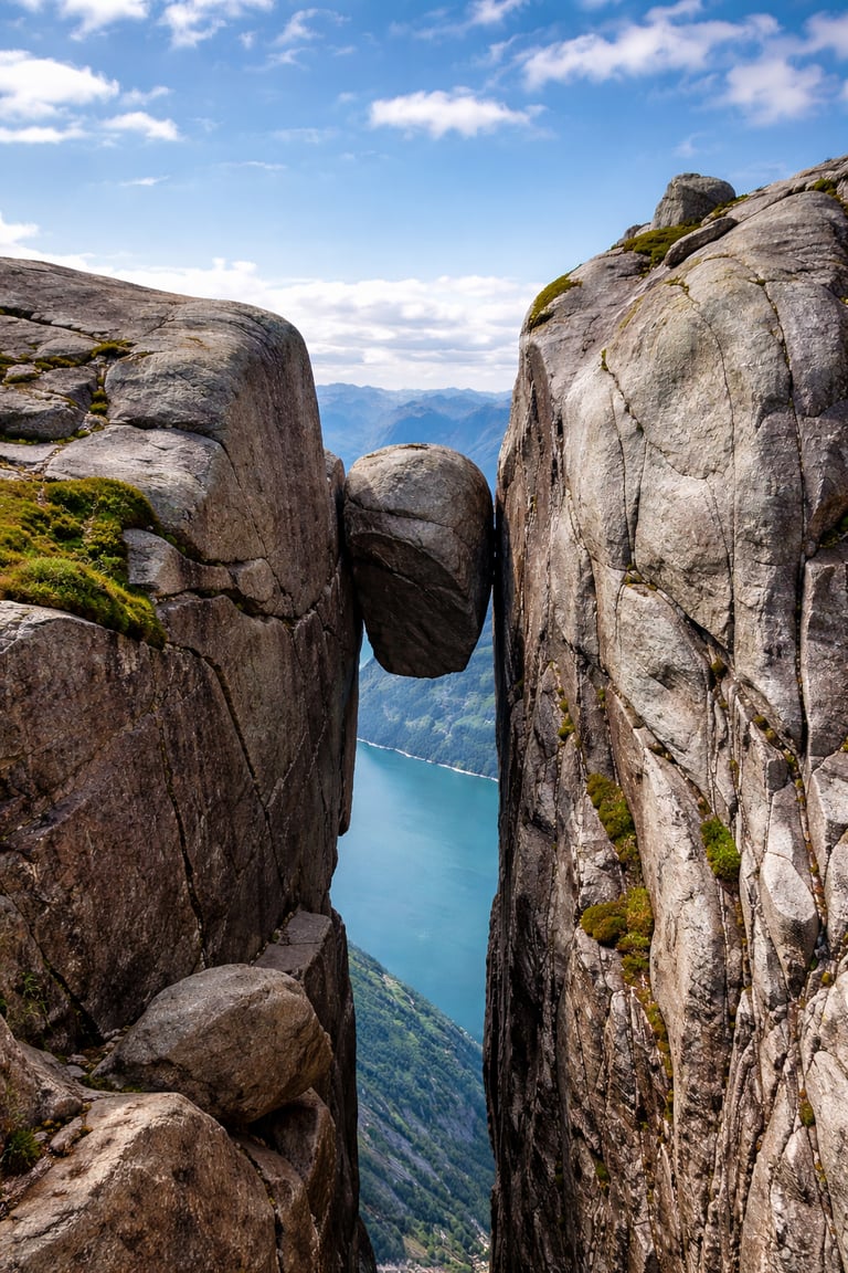 Tour por los fiordos noruegos con Extrenorway. kjerag