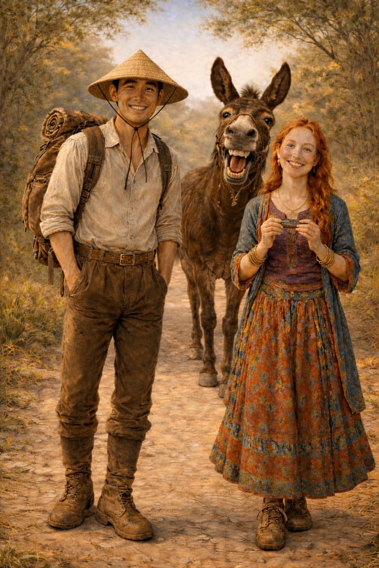 Aprendiz, Arnakabe e Xiaodan - Personages Livro Mate Seus Sonhos