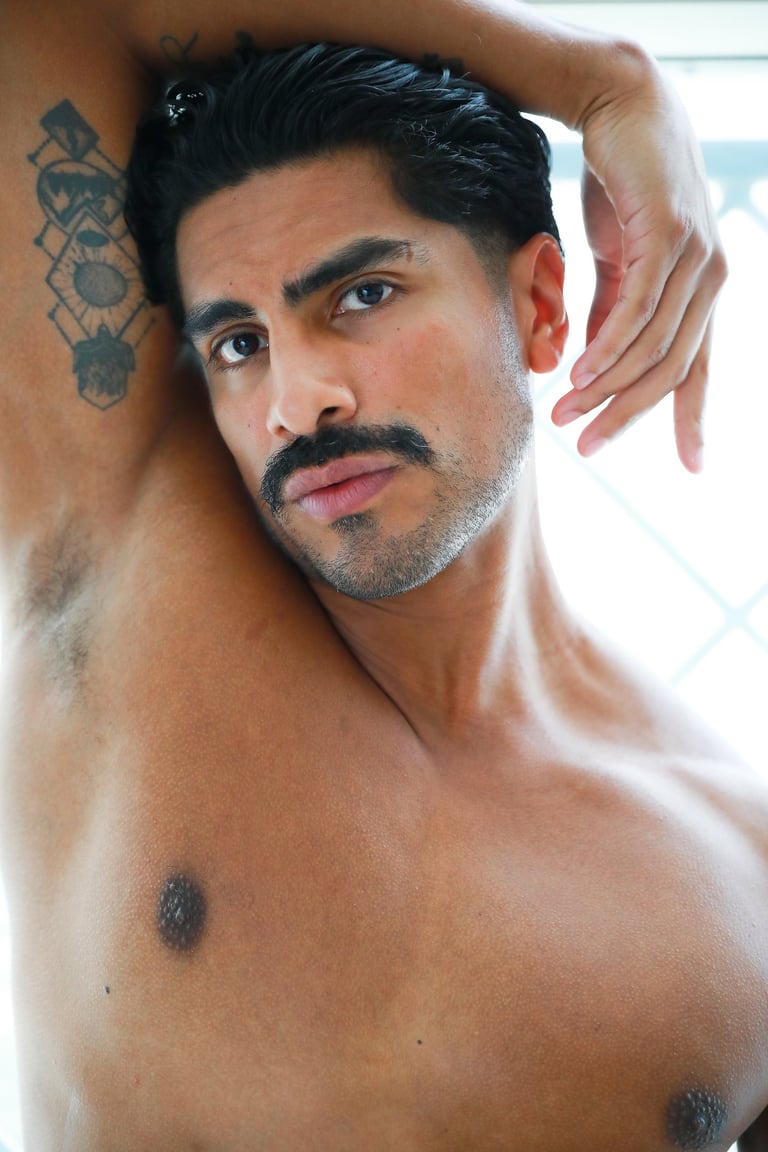 Dany Peña close-up editorial portrait