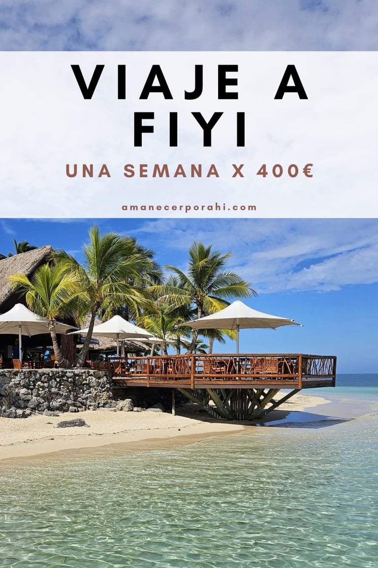 La forma más barata de visitar Fiyi