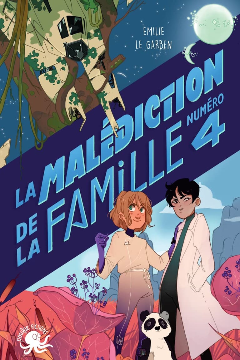 Première de couverture du roman La malédiction de la famille 4