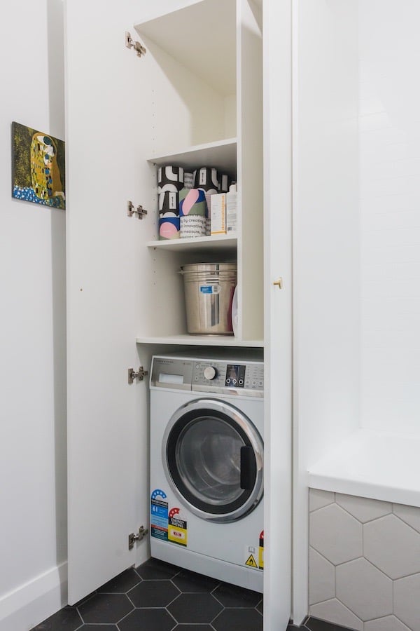 laundry cabinet Wellington renovation