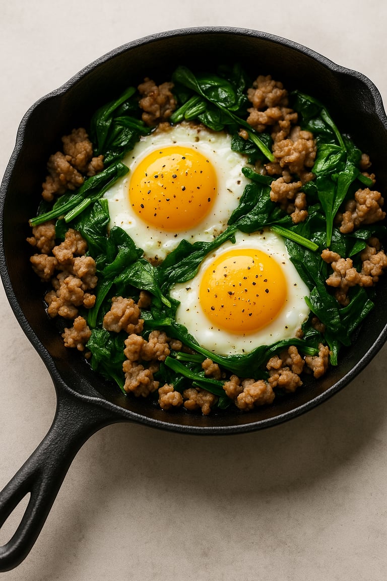 Turkey and Egg Skillet