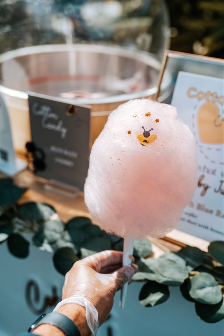 Cotton candy service in Penang , KL , Klang Valley, Ipoh , Melaka, Johor Malaysia