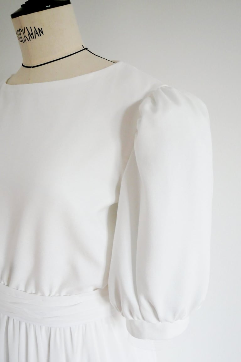 robes de mariée Blanc Muguet_mariage