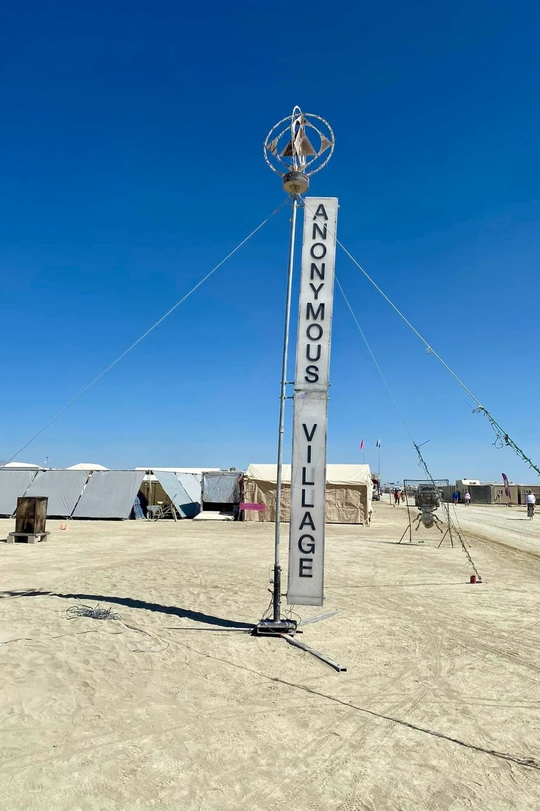 Anonymous Village Sign