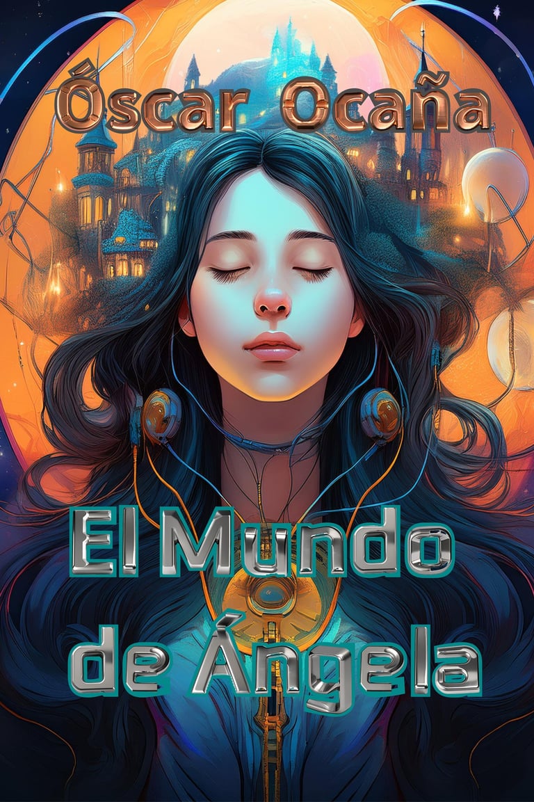 Portada de la novela "El Mundo de Ángela" de Óscar Ocaña Parrón
