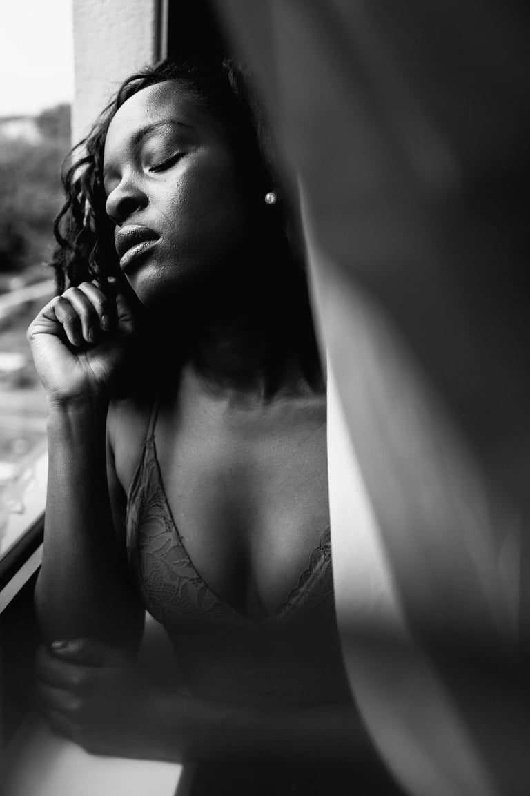Photo femme boudoir