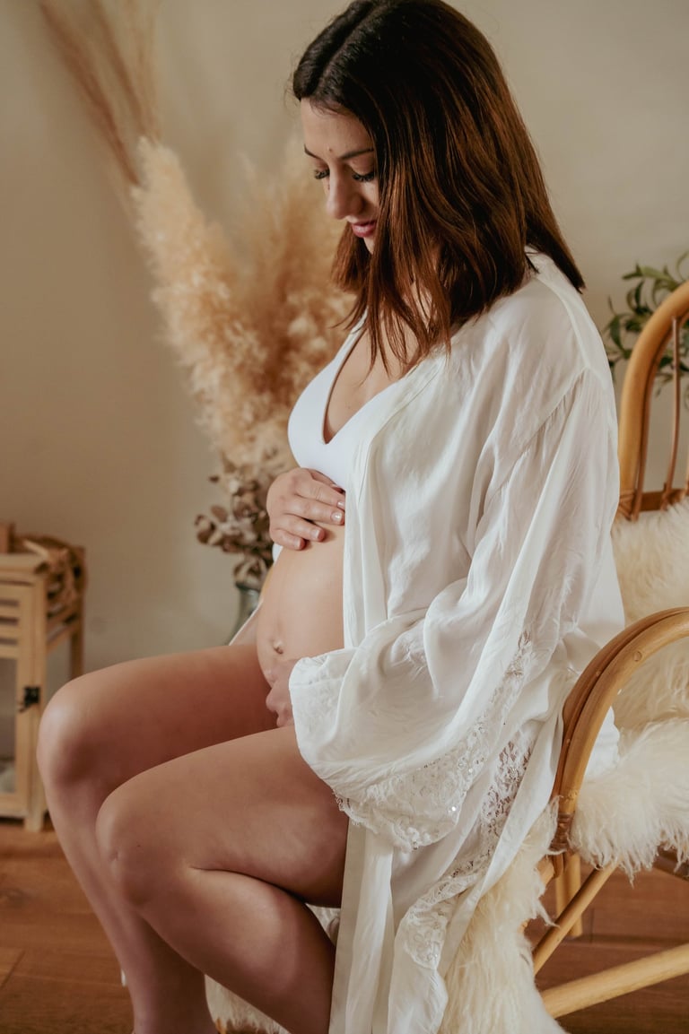 Photo de grossesse, femme enceinte