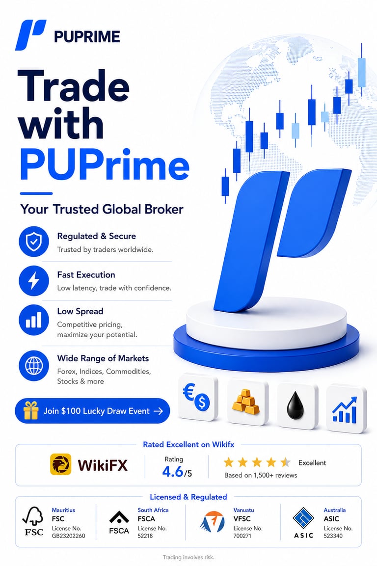 puprime broker review and bonus 2026