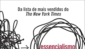 Capa do livro de educação financeira - Essencialismo