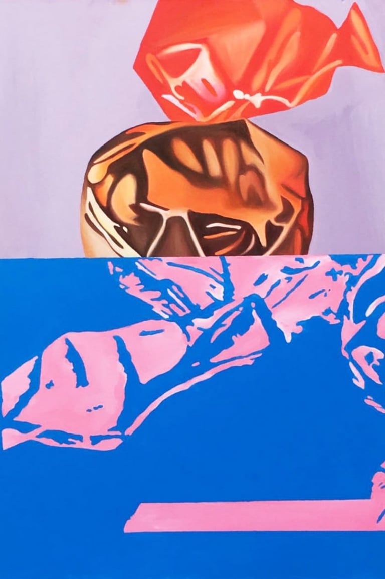 Tablou pop-art Sugar Experiment.