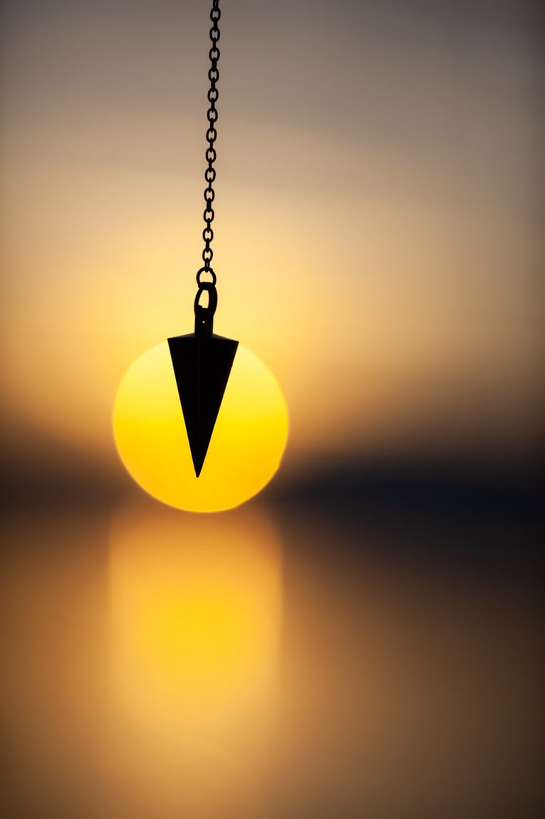 a black arrow pointing down to the sun