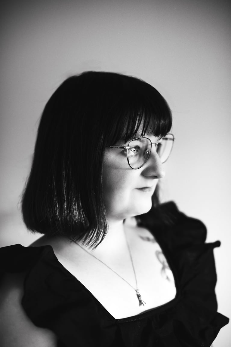 Foto Kristin Siegel-Leicht, schwarz-weiß