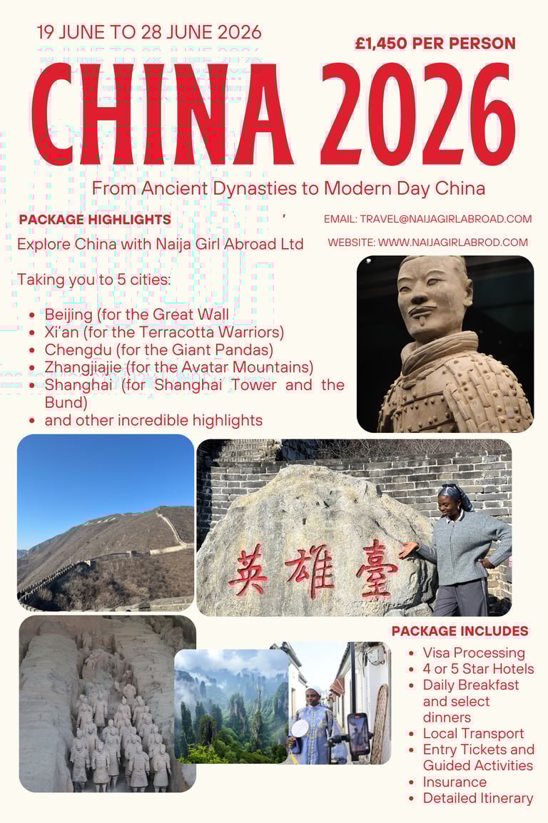 Group Trip to China 2026