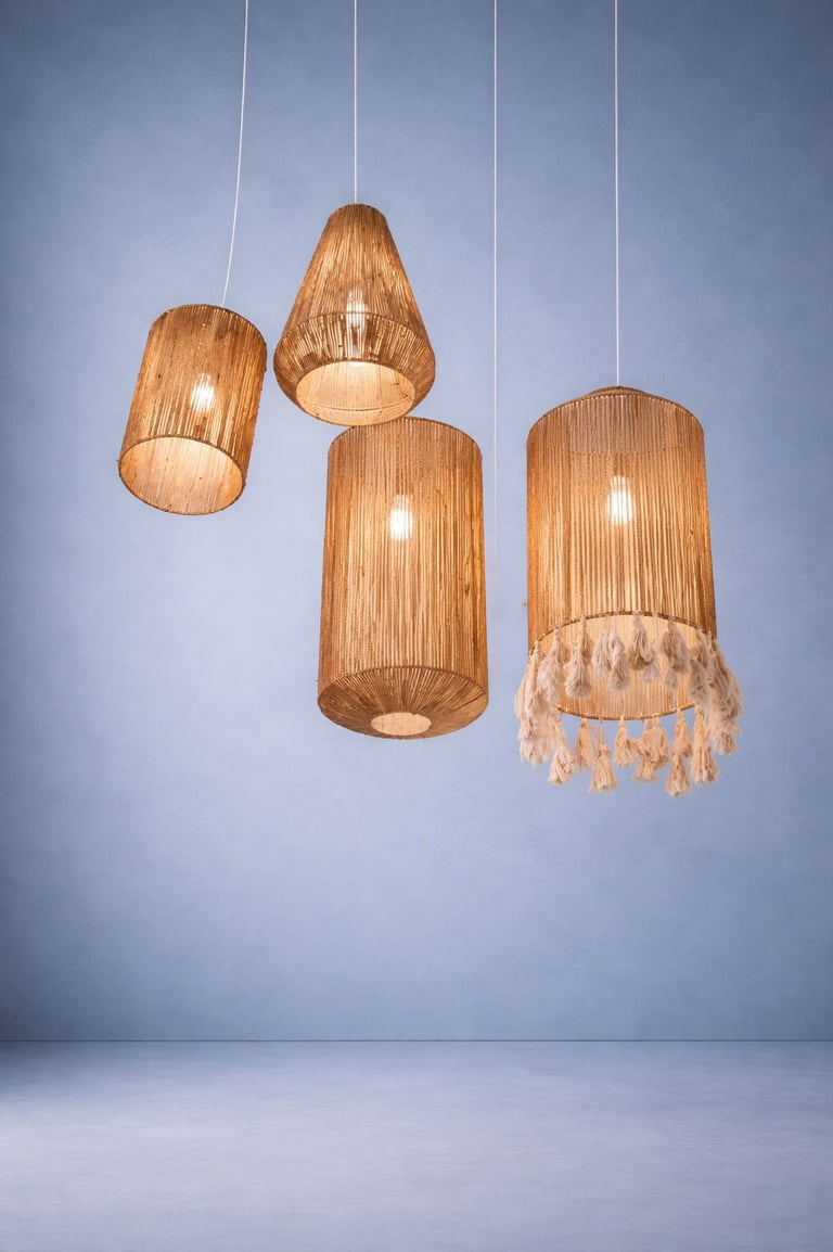 Colgantes decorativos del techo en fibra de vidrio