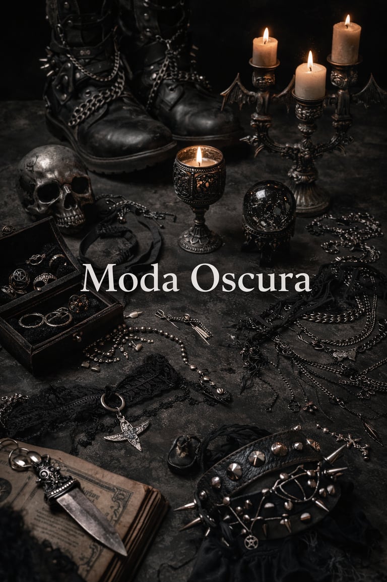 Creaciones hechas a mano con temática gótica y de terror