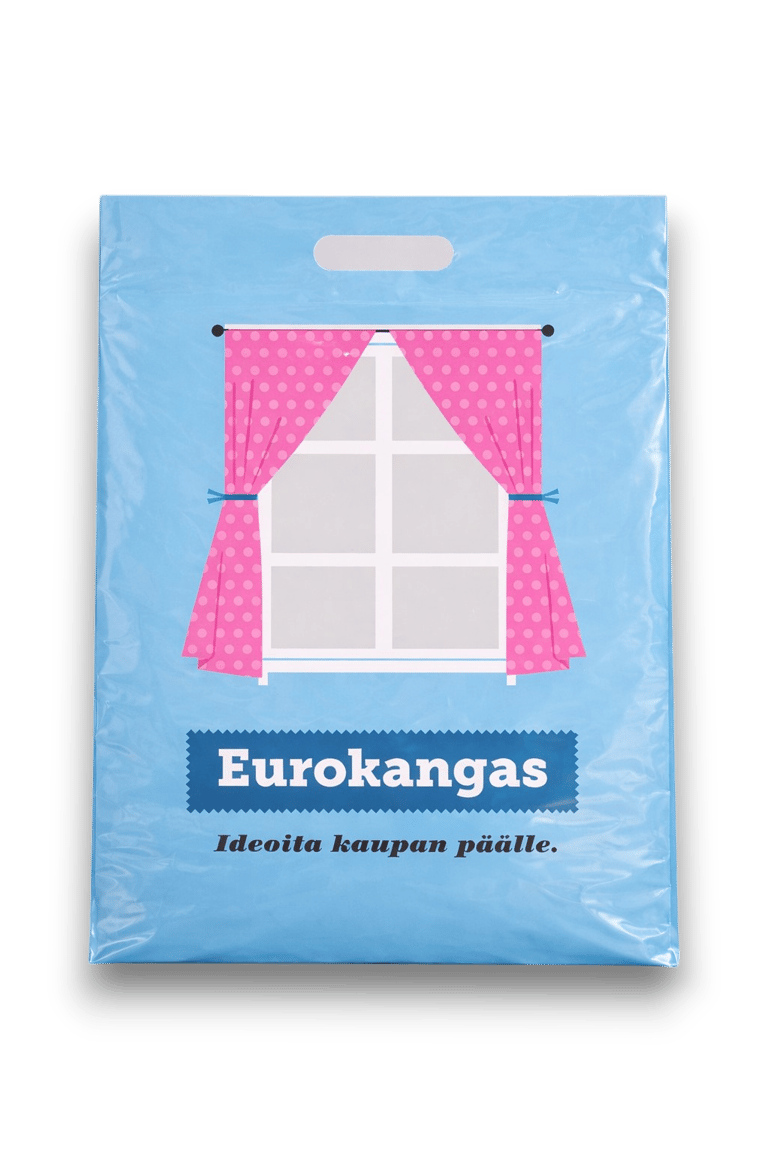 Muovikassi kantoaukolla