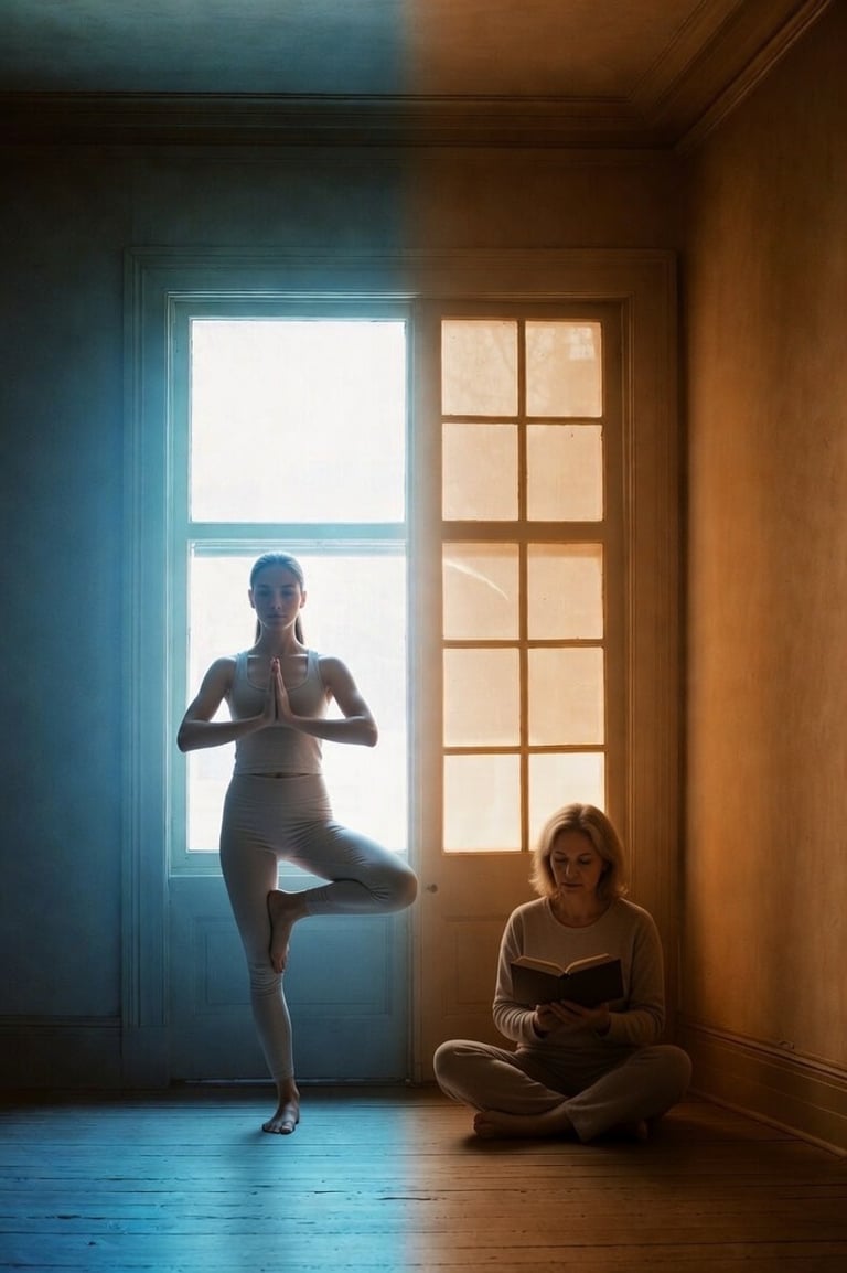 Cirkadinis-apsvietimas-2700K-vs-4500K-ritmas