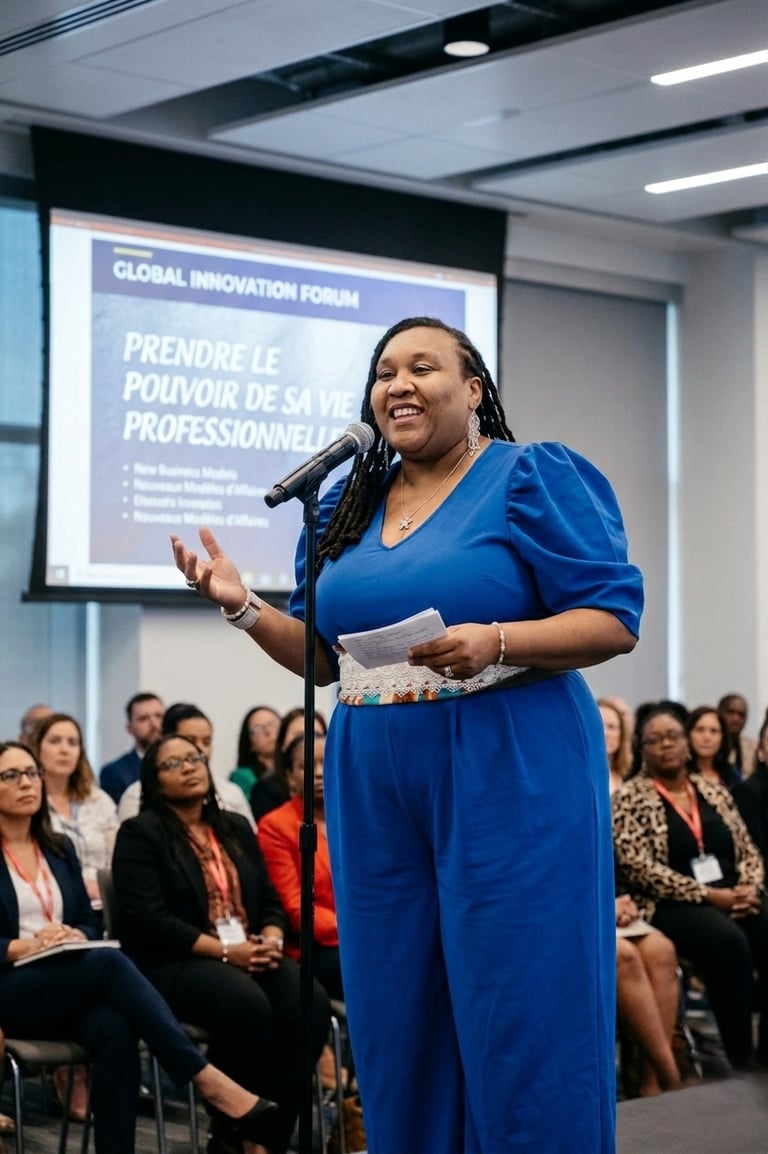 Olympe Loiseau, conférencière