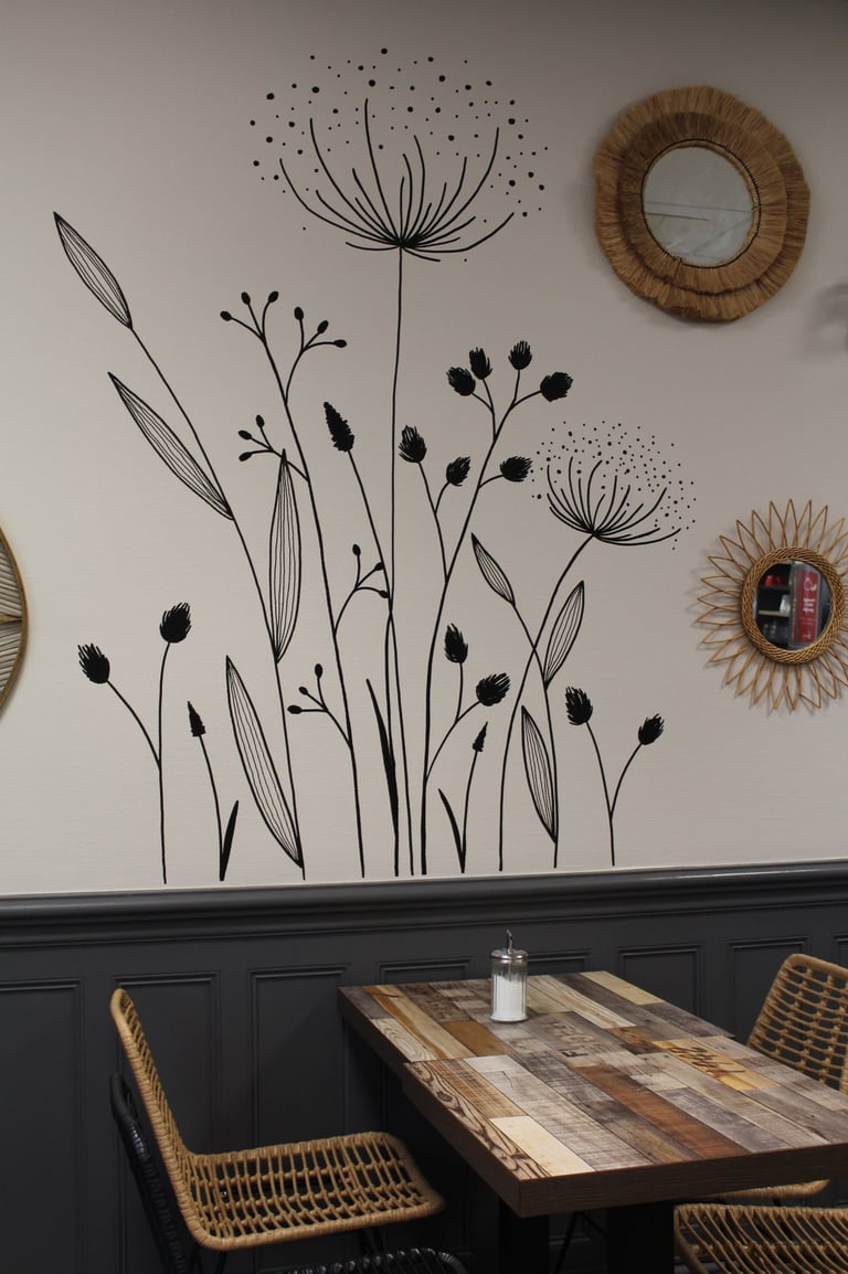 Fresque Hôtel Ibis Blois